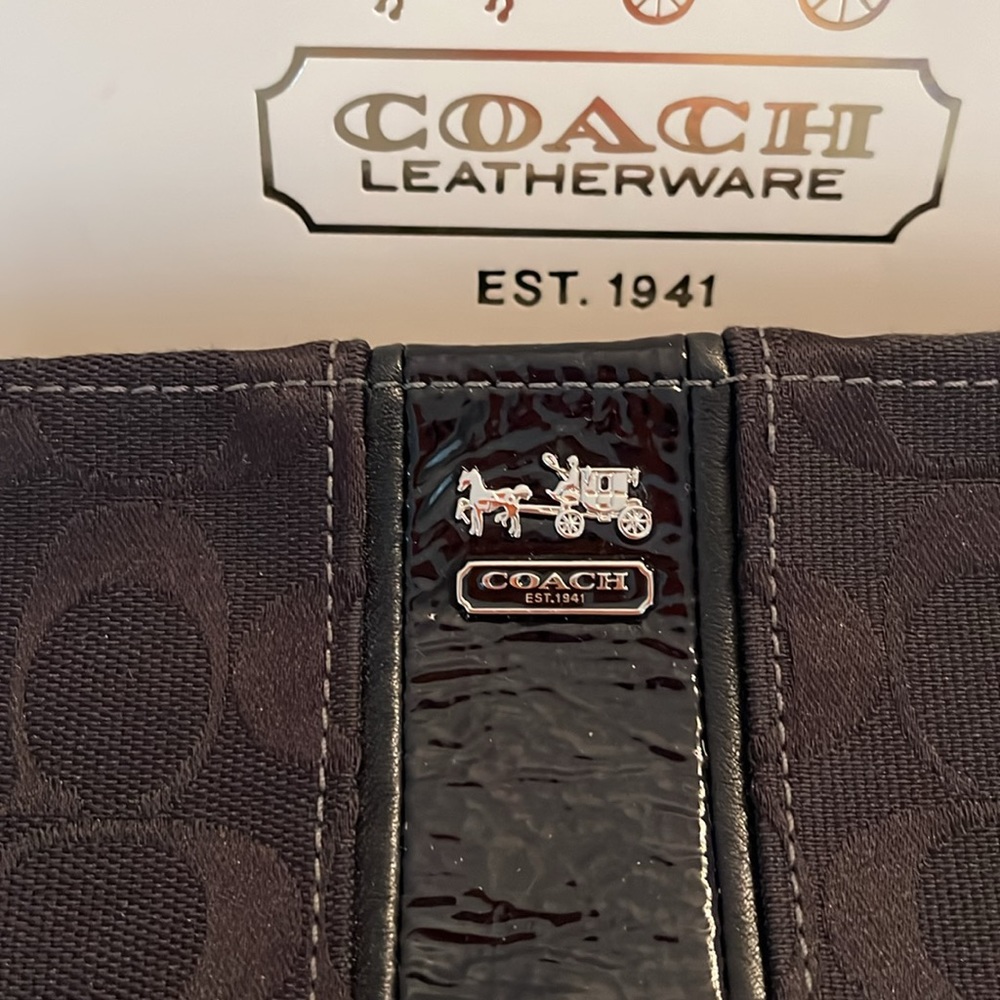 Coach Black Wristlet - Picture 2 of 5